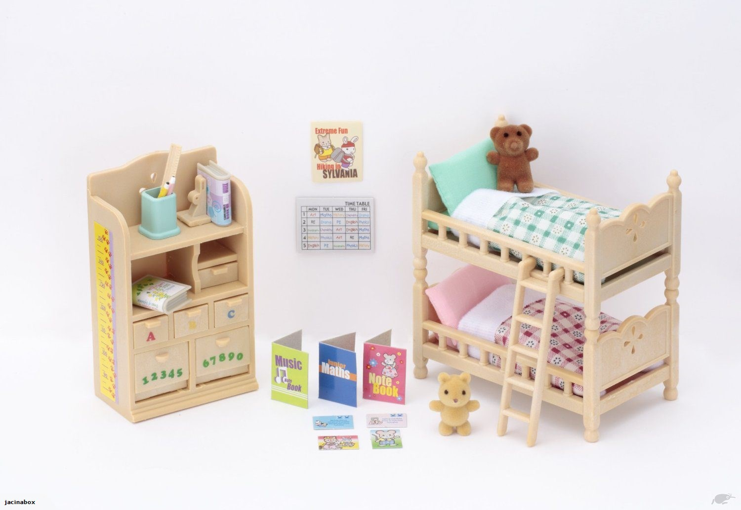 Sylvanian Families Childrens Bedroom Furniture inside measurements 1500 X 1033