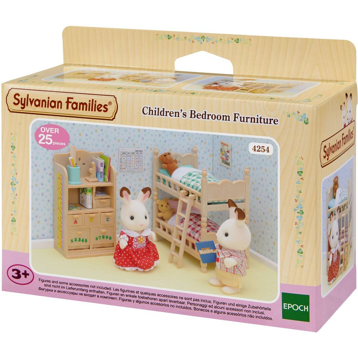 Sylvanian Families Childrens Bedroom Furniture Set with regard to size 1200 X 1200
