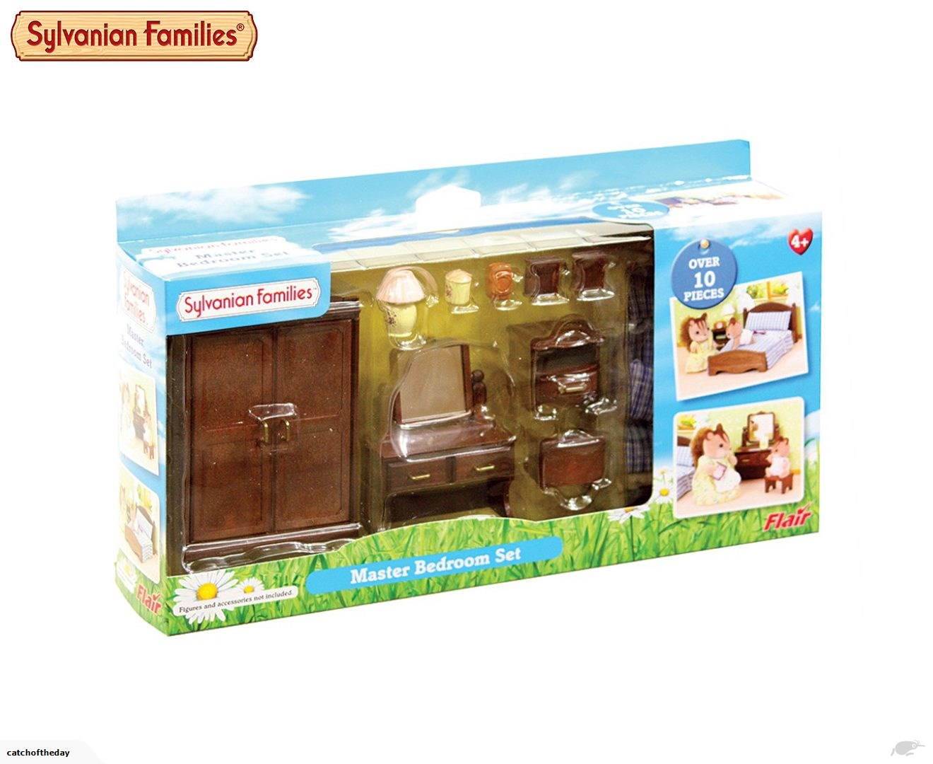 Sylvanian Families Master Bedroom Set In Multi Dolls Playsets for size 1320 X 1080
