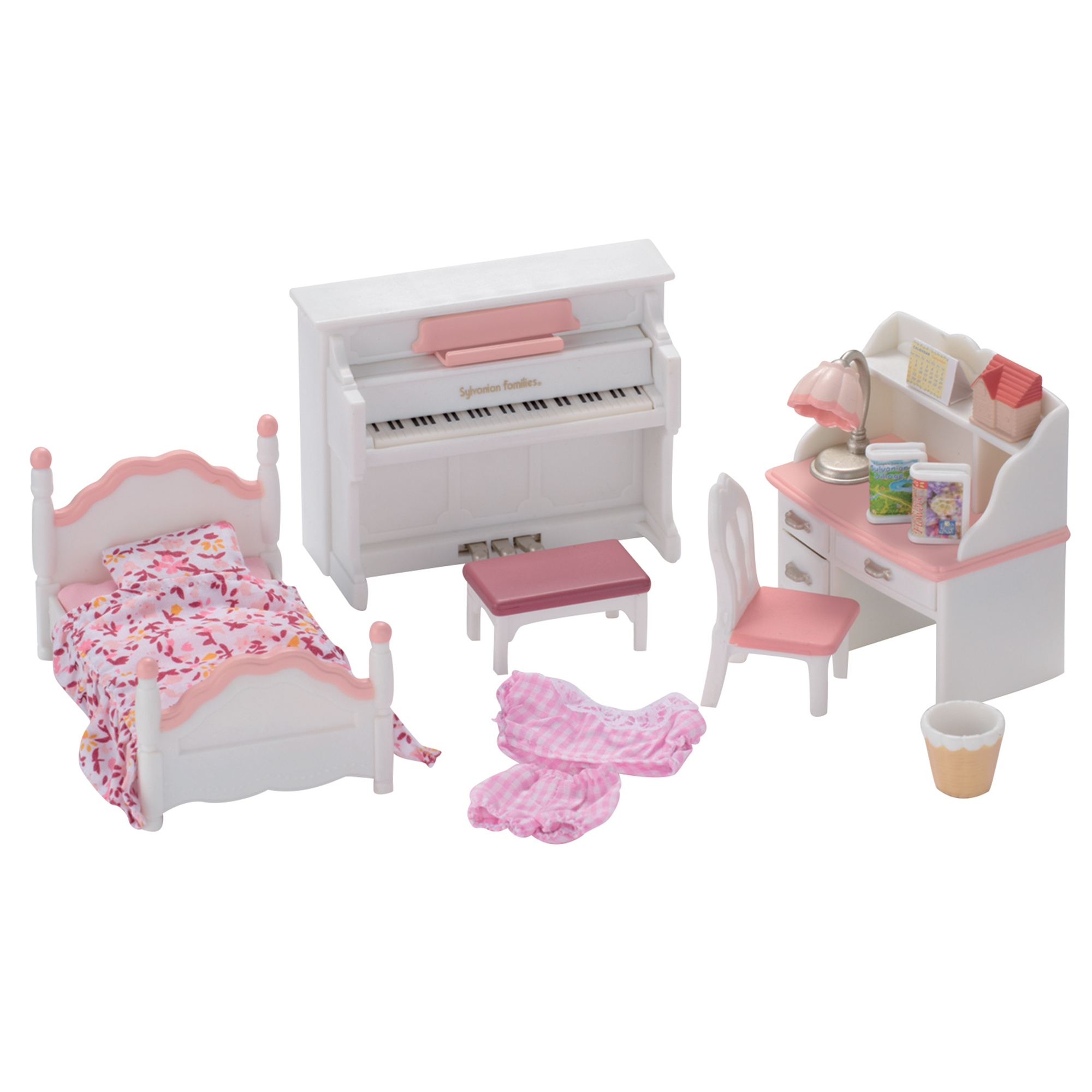 Sylvanian Families Pink Bedroom Set 2600 Hamleys For Toys And Games with regard to measurements 2000 X 2000