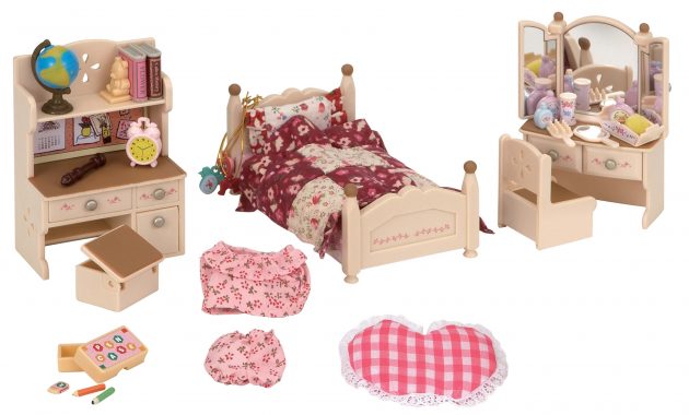 Sylvanian Families Sisters Bedroom Set 2000 Hamleys For Toys And Games for size 2000 X 2000