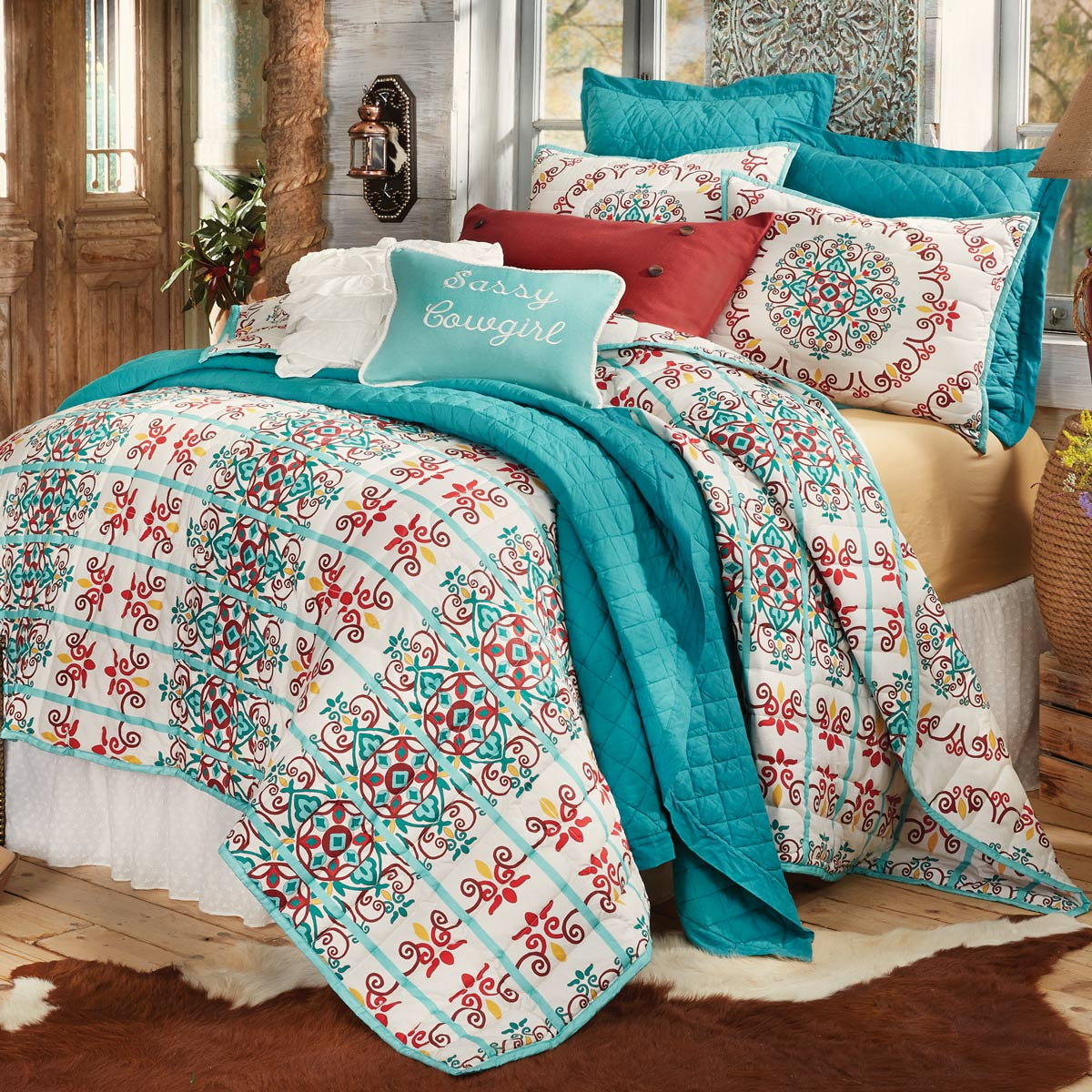 Talavera Quilt Bed Set King with size 1200 X 1200