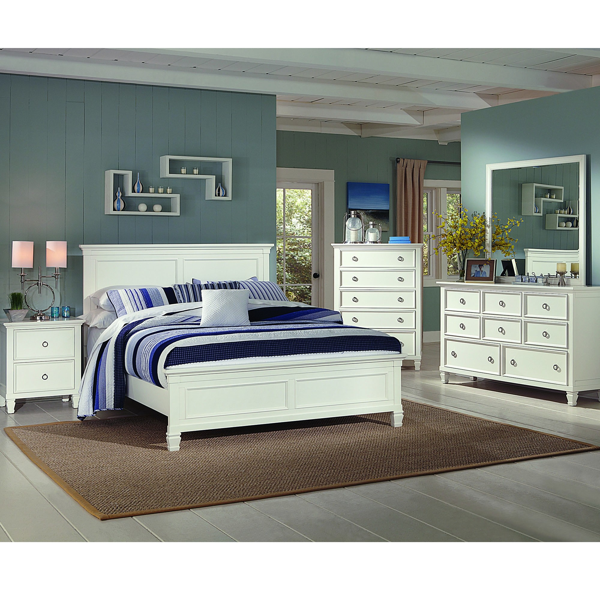 Tamarack Full 6 Piece Bedroom Set with regard to sizing 2000 X 2000