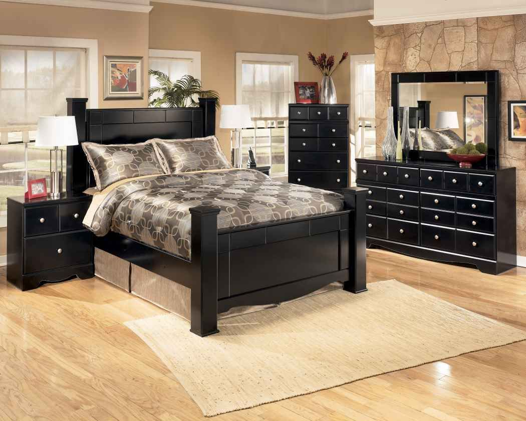 Tan Walls With Black Furniture Bedroom Ideas Bedroom Posters for measurements 1050 X 840