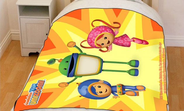 Team Umizoomi Throw Fleece Blanket with dimensions 812 X 1000