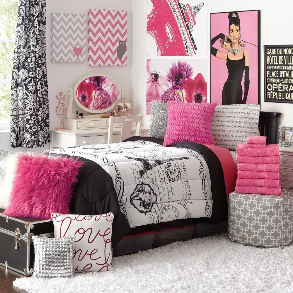 Teens Paris Bedroom Decor Ms Room Paris Bedroom Paris Room regarding size 1000 X 1000