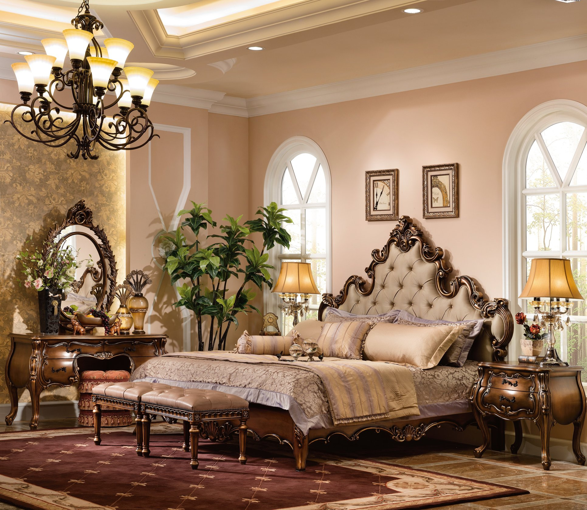 The Barivia Formal Bedroom Collection Bedroom Furniture Bedroom Sets pertaining to size 1931 X 1678