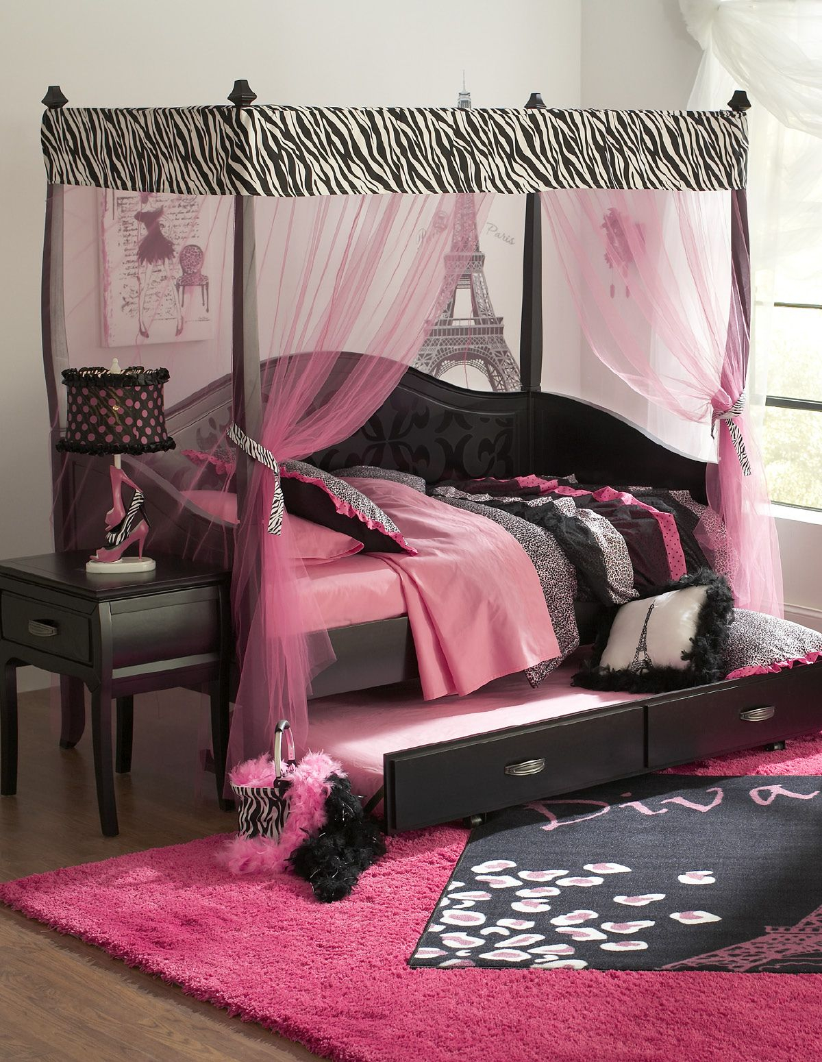 The Charming Belle Noir Combines The Space Saving Benefits Of A with regard to size 1200 X 1550