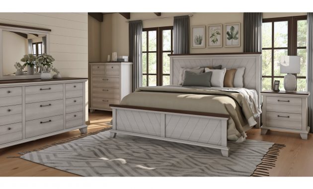 The Gray Barn Overlook Rustic 6 Piece Bedroom Set throughout proportions 3000 X 3000