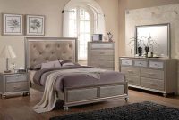 The Lila Bedroom Set Is The Perfect Glamorous Escape A Faux Silk inside size 1000 X 793