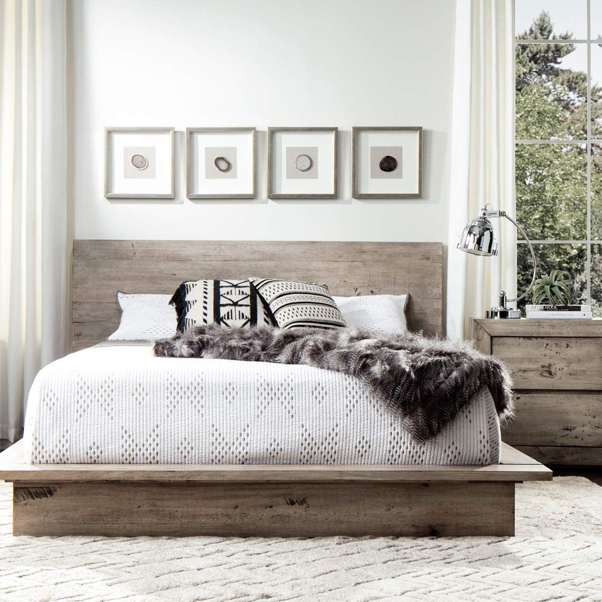 The Midtown Solid Wood Grey Bedroom Set Will Bring Modern Charm And regarding size 1200 X 1200
