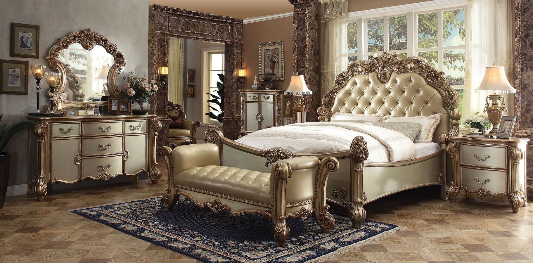 The Vendome Collection with measurements 1824 X 900