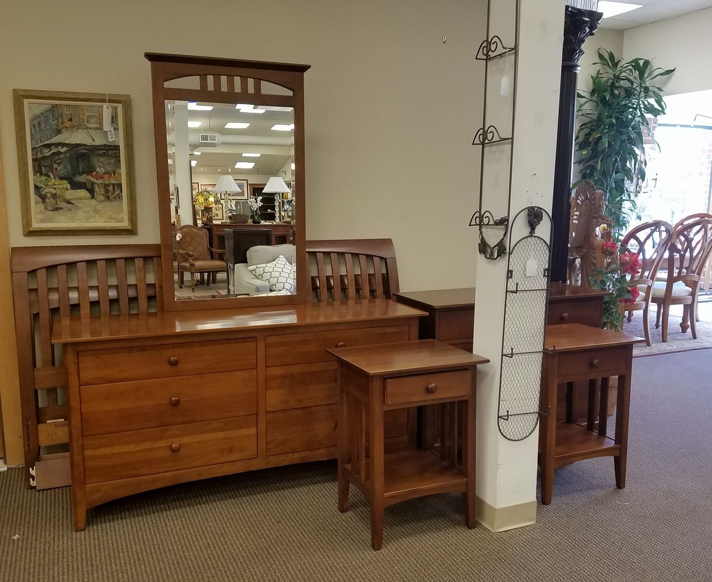 This Ethan Allen American Impressions Bedroom Set Is 1895 King intended for proportions 1440 X 1176