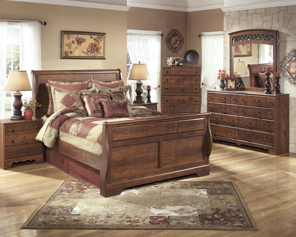 Timberline 5 Pc Bedroom Dresser Mirror Queen Sleigh Bed with regard to measurements 1000 X 800