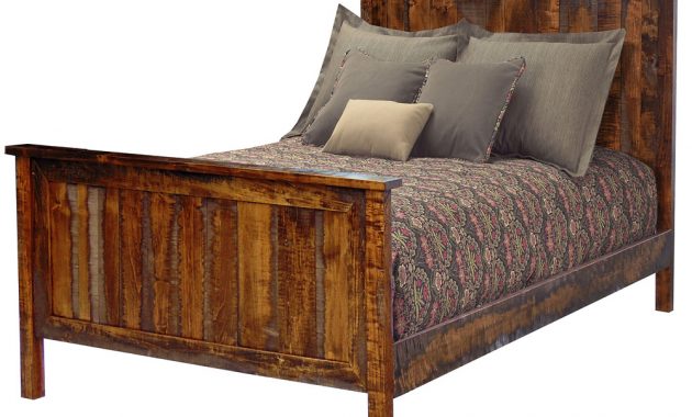 Timberline Panel Amish Bed pertaining to size 1000 X 1000