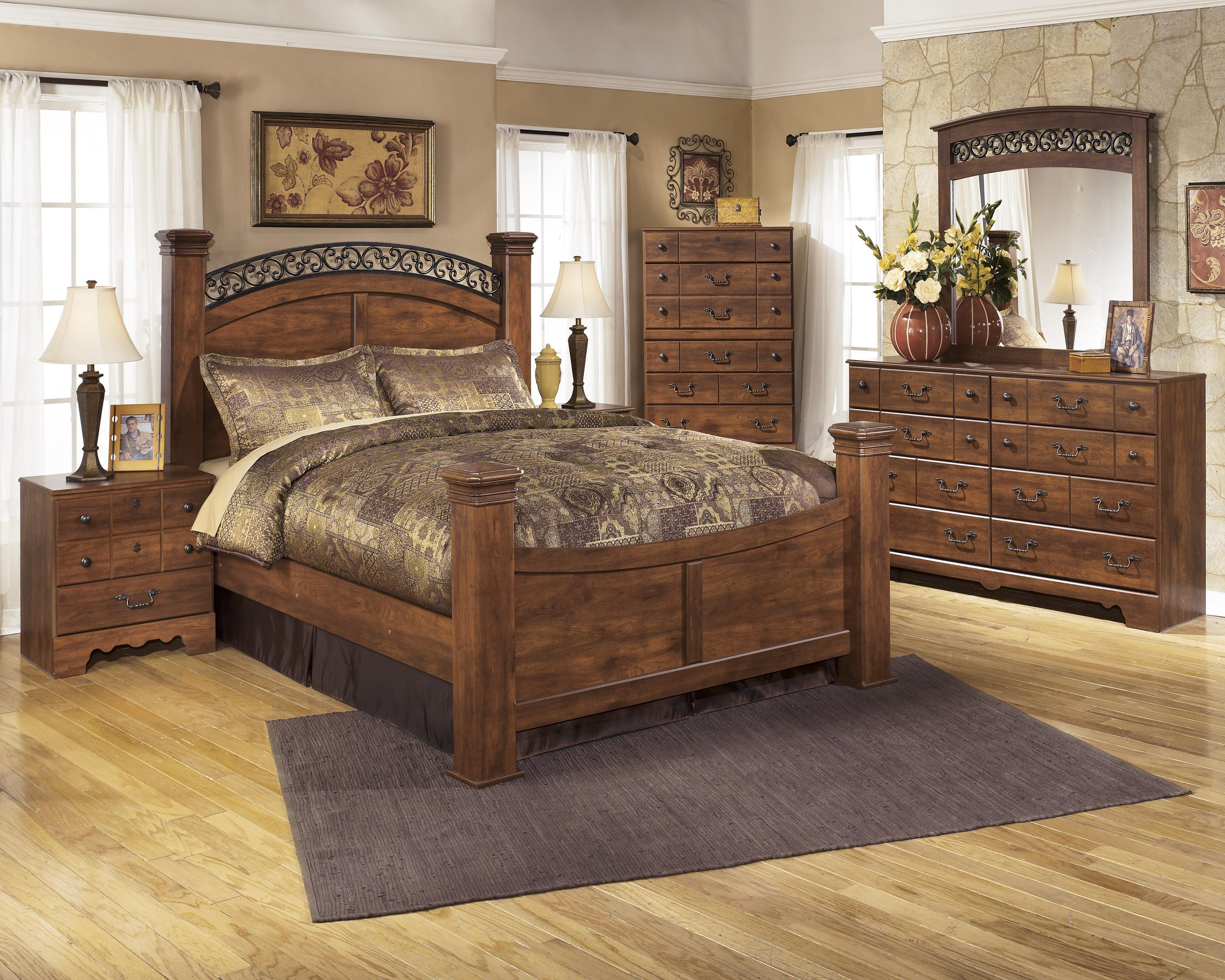 Timberline Queen Bedroom Group 4pc Set Del Sol As At Del Sol Furniture within measurements 3000 X 2400