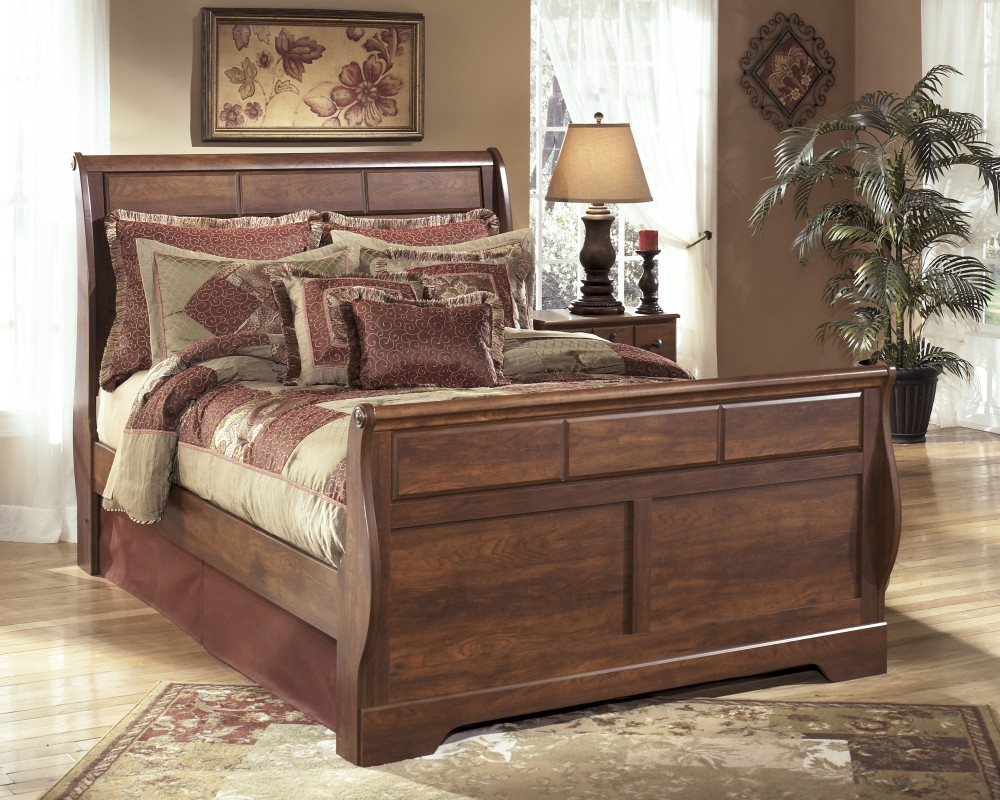 Timberline Queen Sleigh Bed inside dimensions 1000 X 800