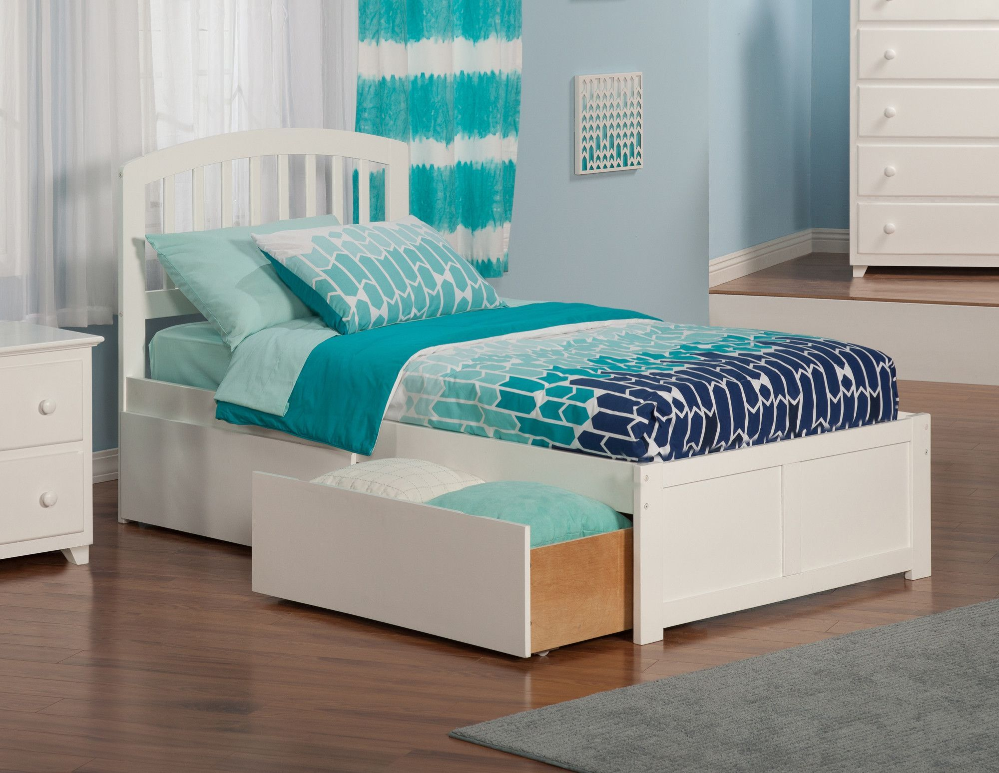 Timmy Extra Long Twin Slat Bed With Storage Products Twin throughout sizing 2000 X 1548