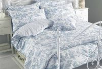 Toile French Blue Bed Linen Set inside dimensions 1000 X 1000