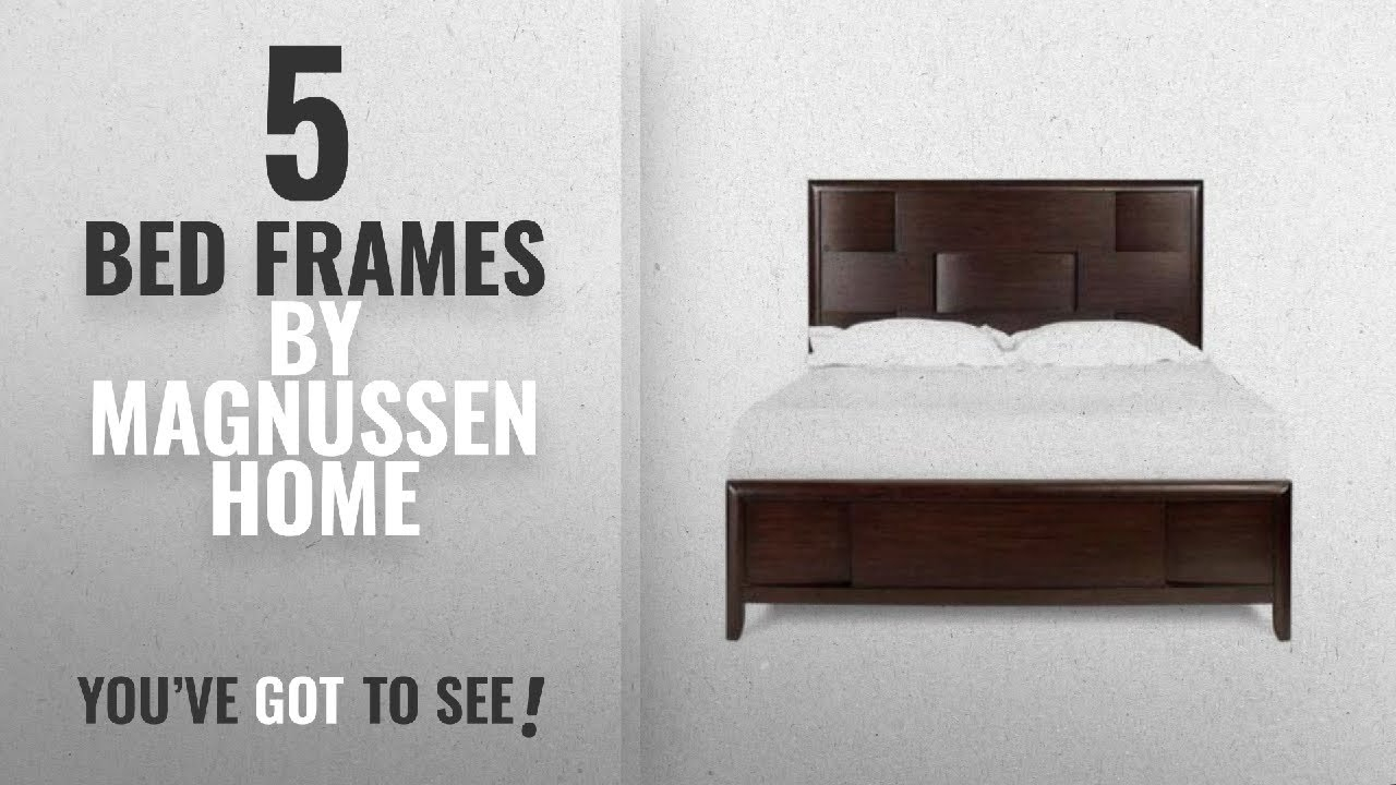 Top 10 Magnussen Home Bed Frames 2018 Magnussen Home Nova Chestnut Queen Island Bed W Storage in size 1280 X 720