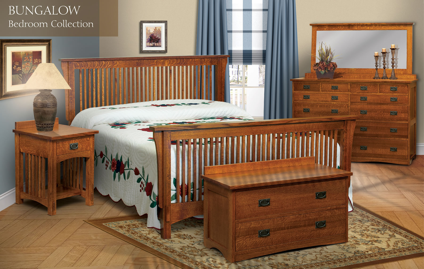 Top 10 Punto Medio Noticias Mission Oak Bedroom Furniture Sets in sizing 1800 X 1143