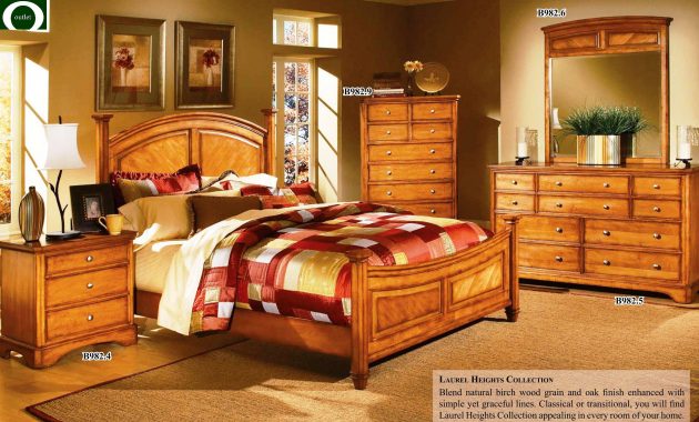 honey colored furniture for bedroom