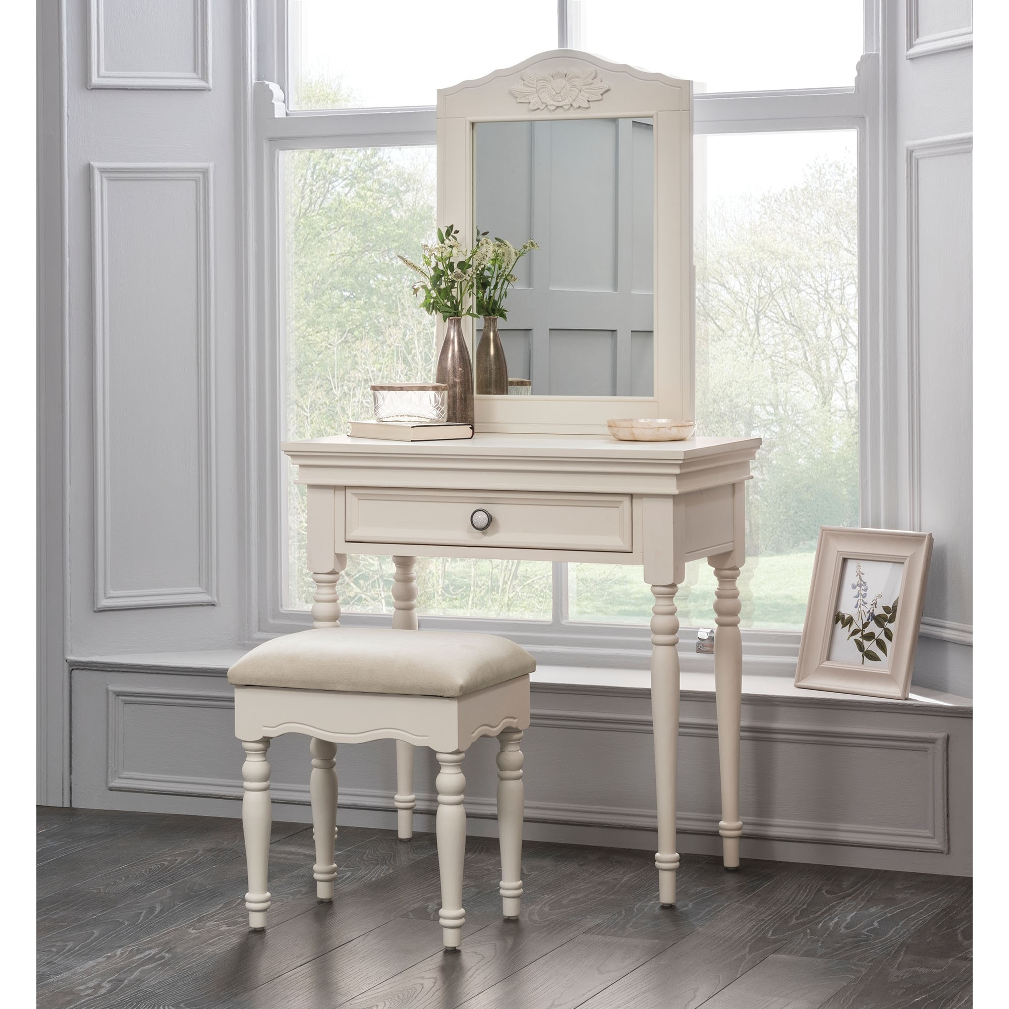 Toulouse Antique French Style Dressing Table Set inside proportions 2000 X 2000
