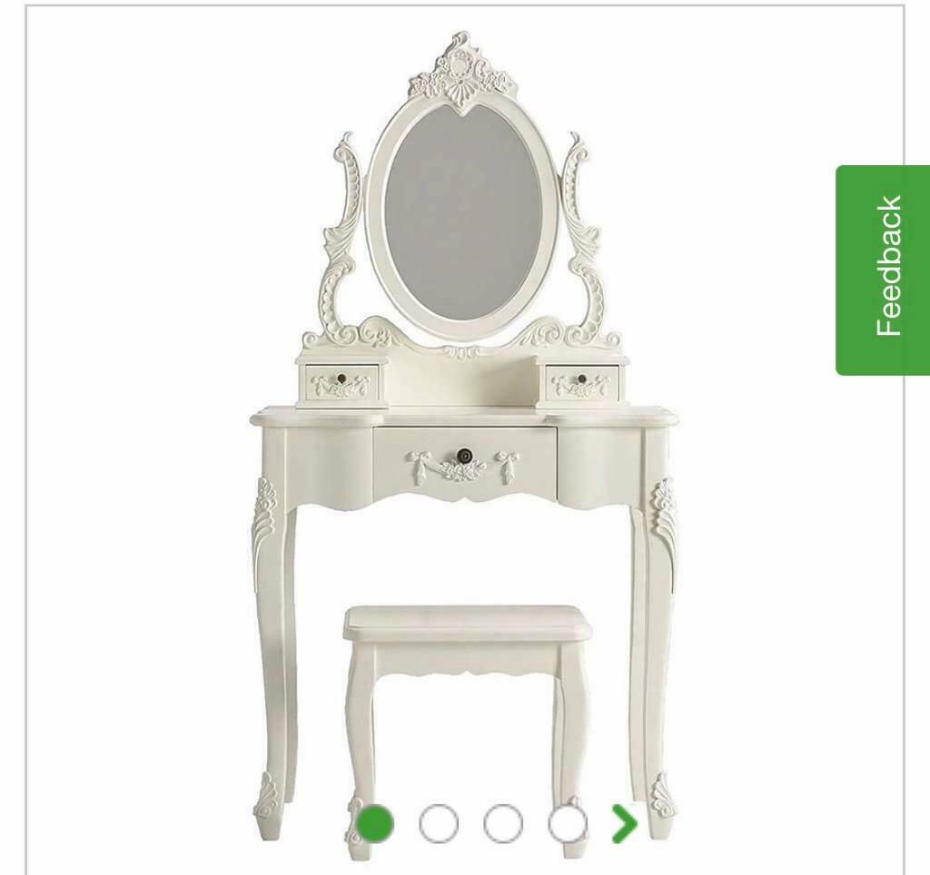 Toulouse White Bedroom Furniture Set Drawers Dressing Table French Style In Consett County Durham Gumtree pertaining to measurements 1024 X 964