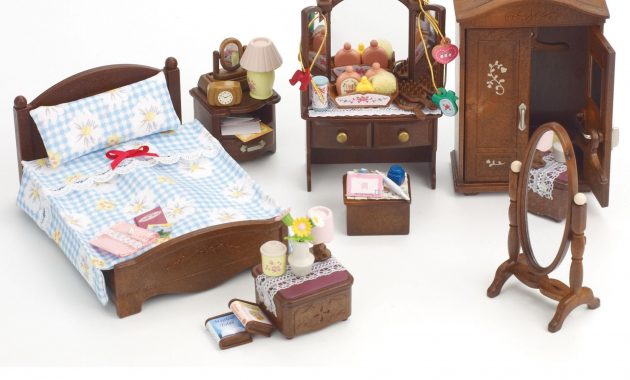 Toys Sylvanian Families Deluxe Master Bedroom Set Cheekii throughout proportions 2000 X 2000