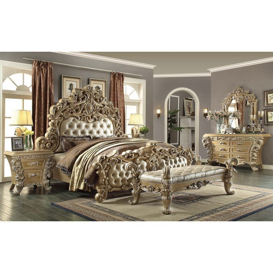 Traditional Bedroom Set Homey Design Hd 7012 Home Garden pertaining to measurements 950 X 950