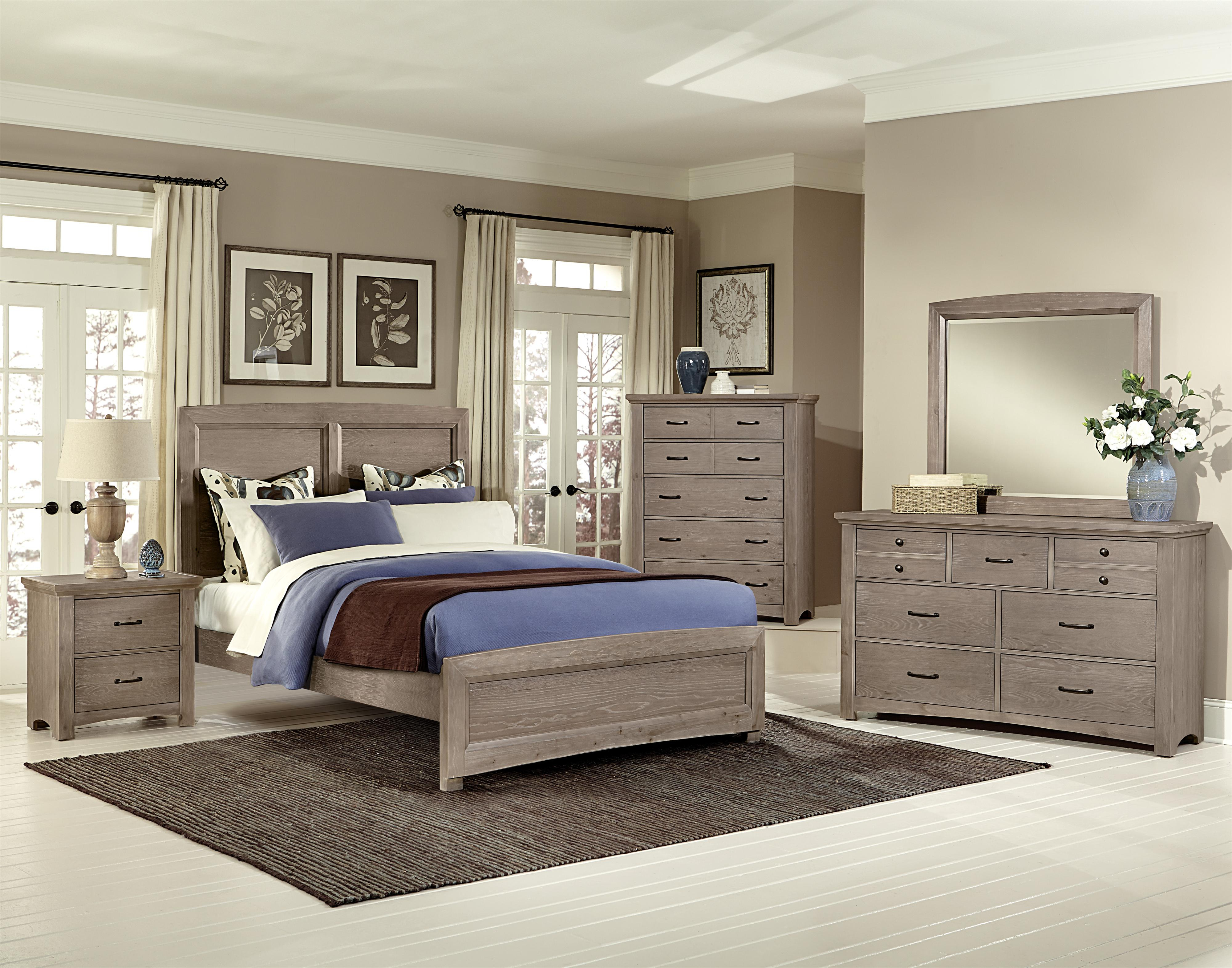 Transitions Queen Bedroom Group Vaughan Bassett At Wayside Furniture with regard to proportions 4000 X 3142