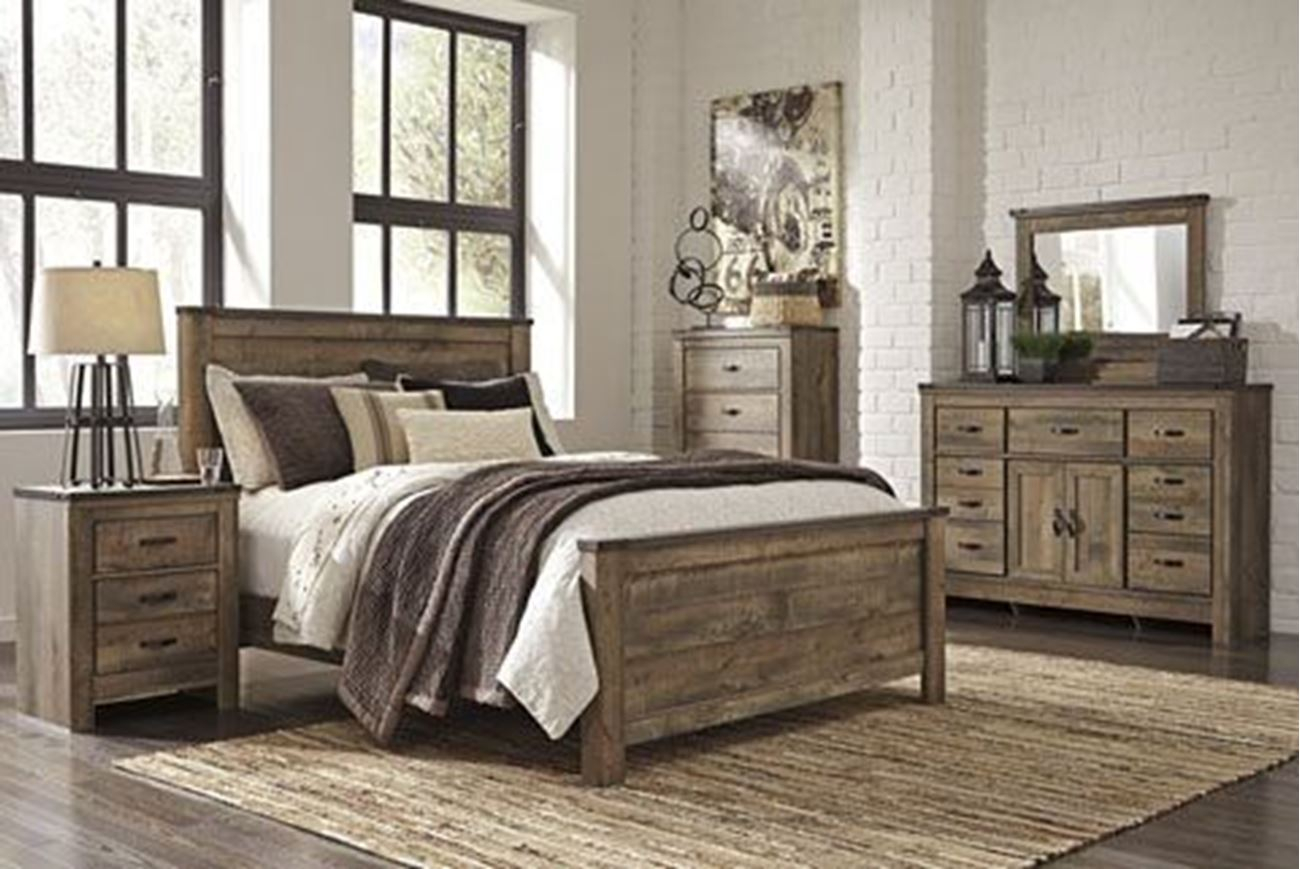 Trinell 3 Piece Queen Bedroom regarding size 1300 X 869