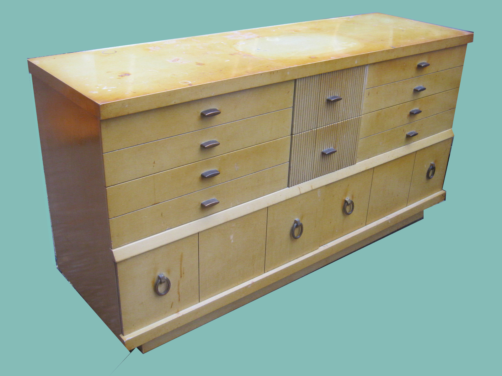 Uhuru Furniture Collectibles 1950s 2 Piece Bedroom Set Sold regarding size 1600 X 1200