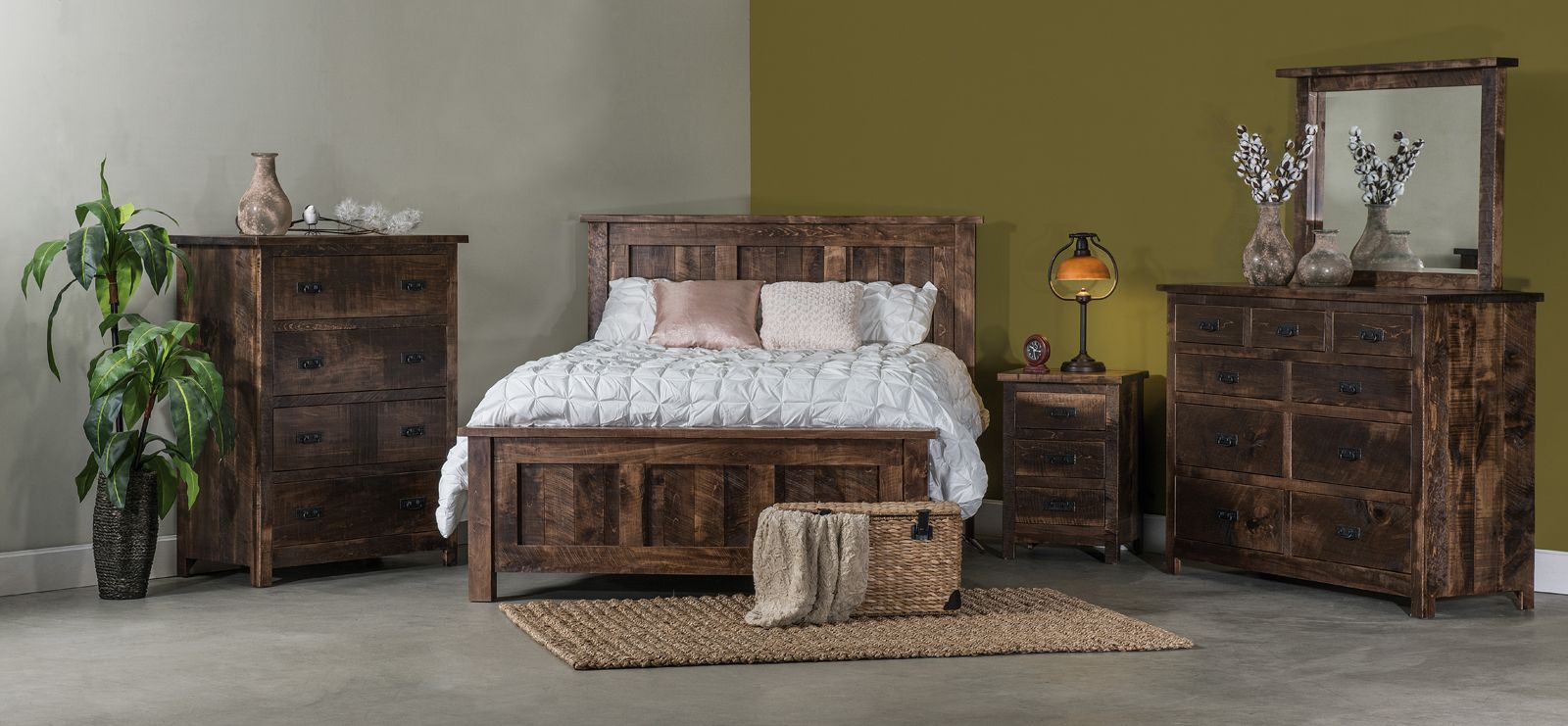 Up To 33 Off Dumont Bedroom Set Solid Wood Amish Furniture within size 1600 X 741