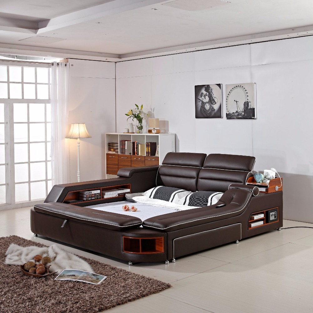 Us 19500 Delivery To Costa Rica 2018 Limited New Arrival Modern Bedroom Set Moveis Para Quarto Furniture Massage Soft Bed With Safe In Bedroom for size 1000 X 1000