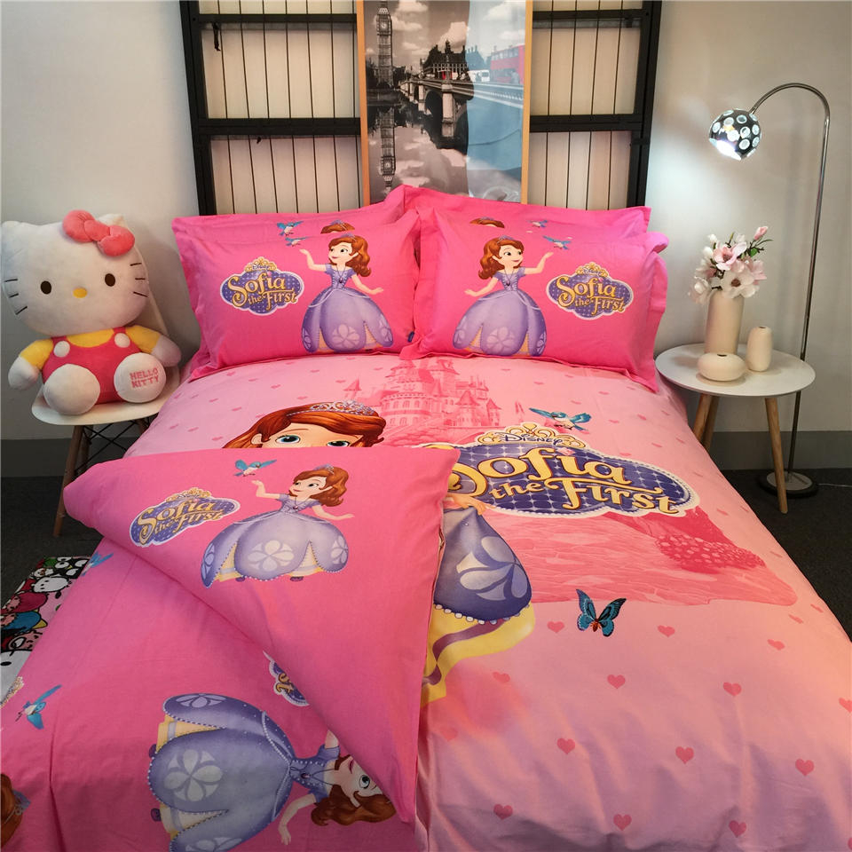 Us 6335 34 Offpink Disney Sofia The First 3d Printed Bedding Bedspreads Bed Sets Single Twin Full Queen King Size Ba Girls Kids Childrens In intended for measurements 960 X 960