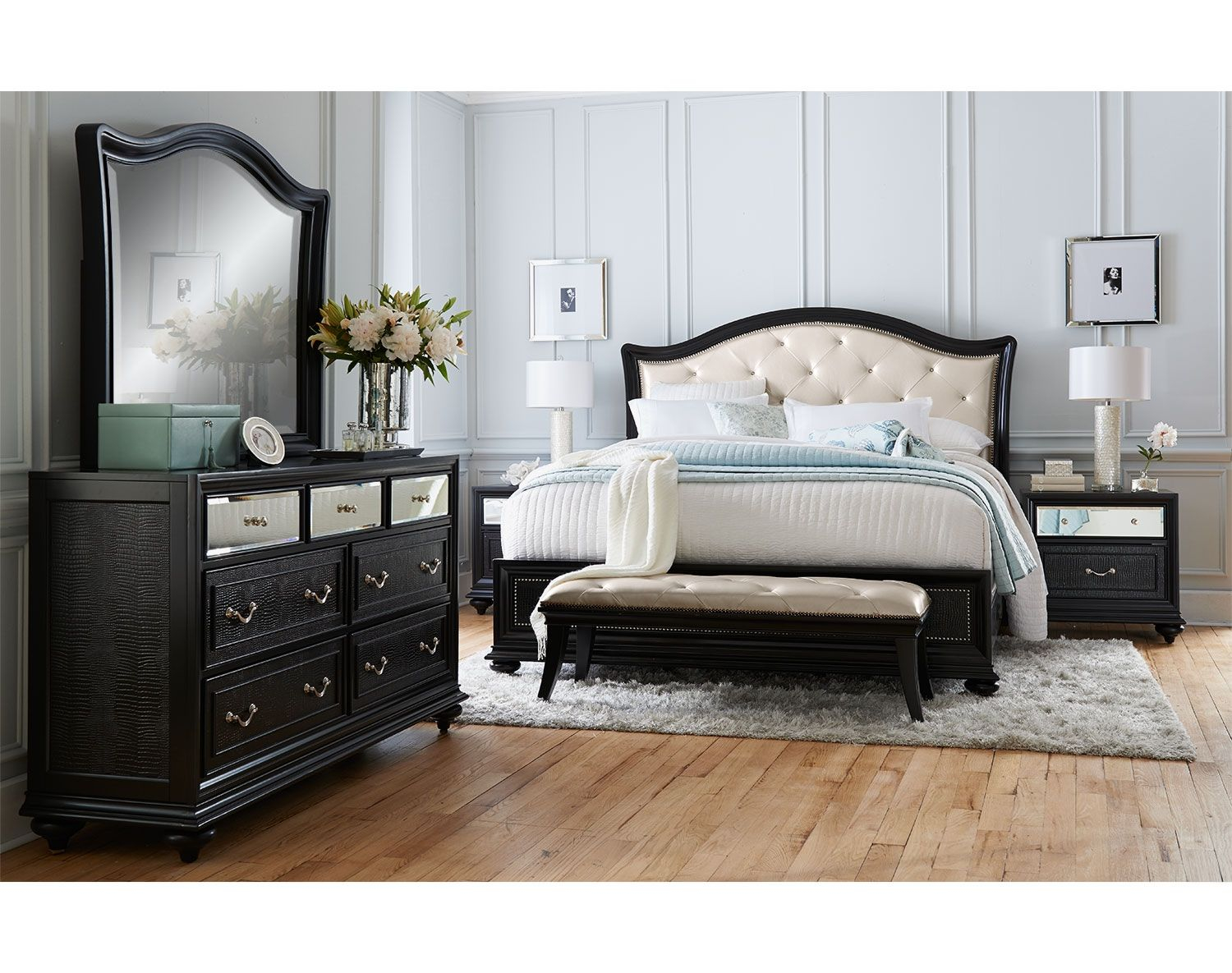 Value City Bedroom Sets Extraordinary The Marilyn Collection Value pertaining to dimensions 1500 X 1185