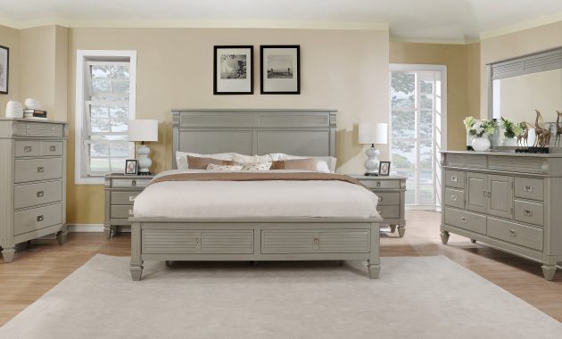 Vasilikos Solid Wood Construction Platform 5 Piece Bedroom Set for size 3348 X 1717