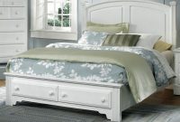 Vaughan Basset Hamiltonfranklin Queen Panel Storage Bed In Snow White in dimensions 1280 X 926