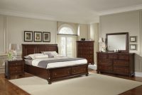 Vaughan Basset Reflections Sleigh Storage Bedroom Set In Dark Cherry for sizing 1280 X 960