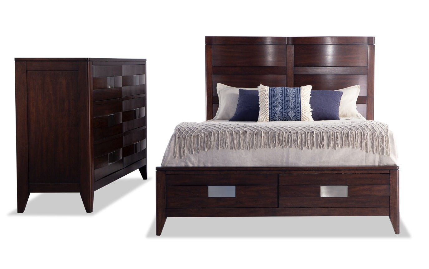 Ventura Storage Bedroom Set in measurements 1376 X 864