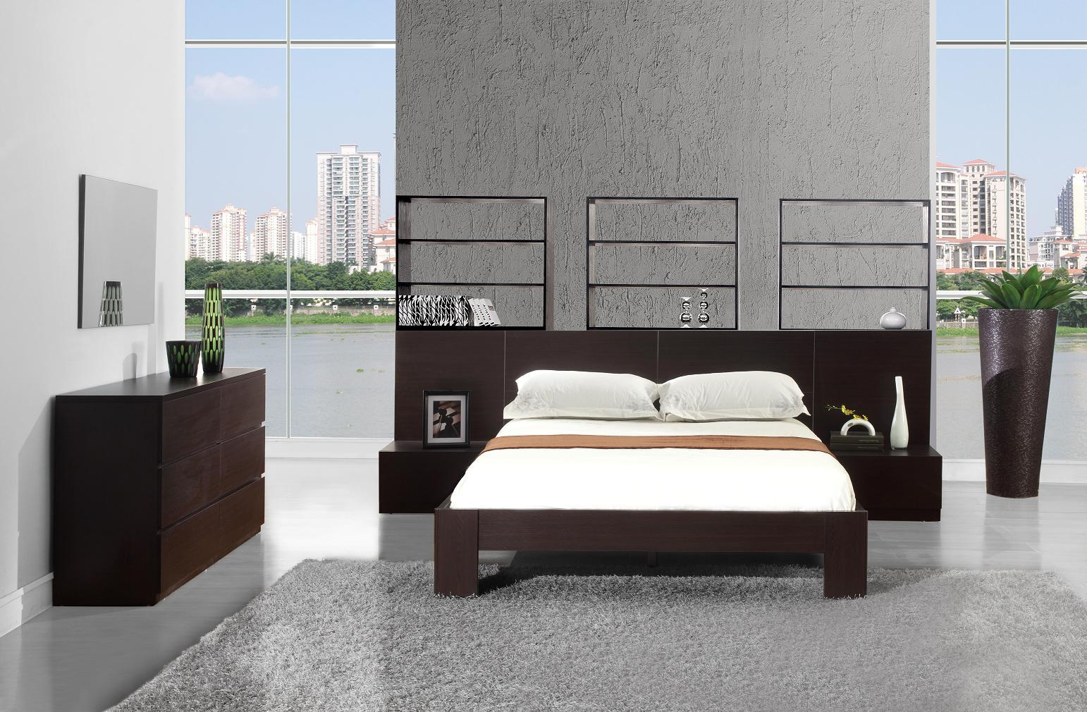 Vg 3690 Platform Bedroom Set intended for proportions 1542 X 1010