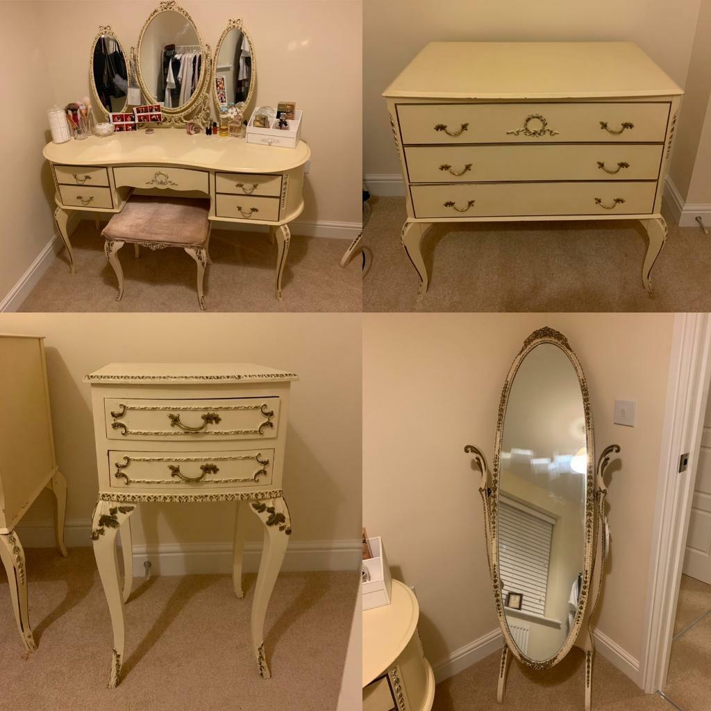 Vintage French Louis Style Shab Chic Bedroom Furniture In Sutton In Ashfield Nottinghamshire Gumtree in size 1024 X 1024