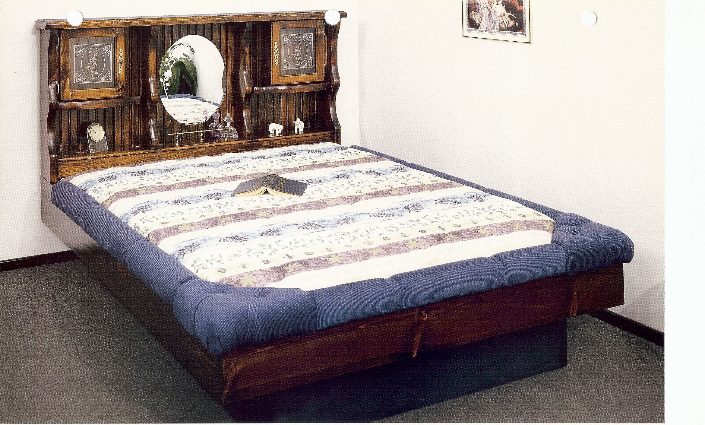 Waterbeds Waterbed Framesheadboards Water Bed Waterbed Frame Bed intended for measurements 2338 X 1409