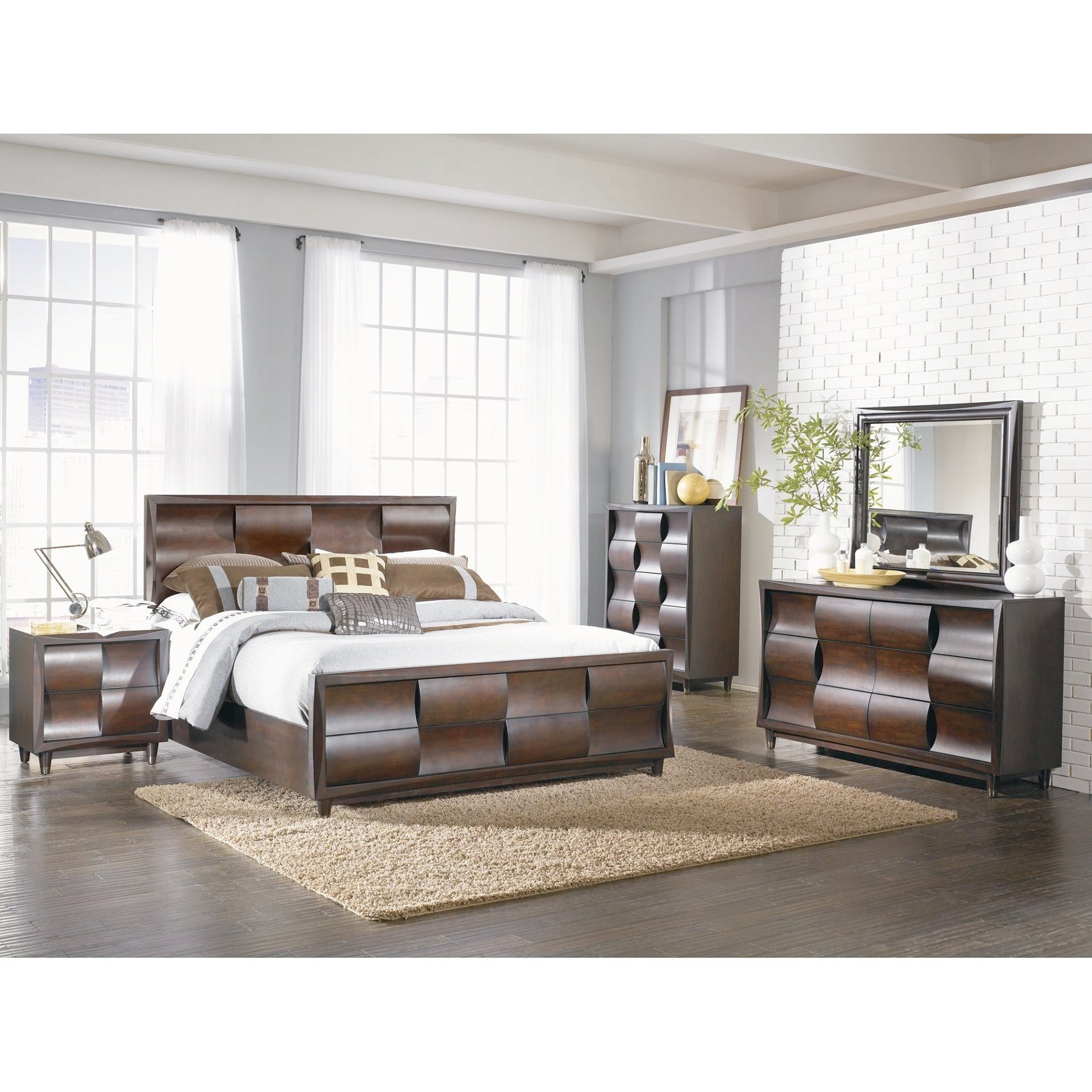 Wave Bedroom Set Devine Interiors with dimensions 1700 X 1700