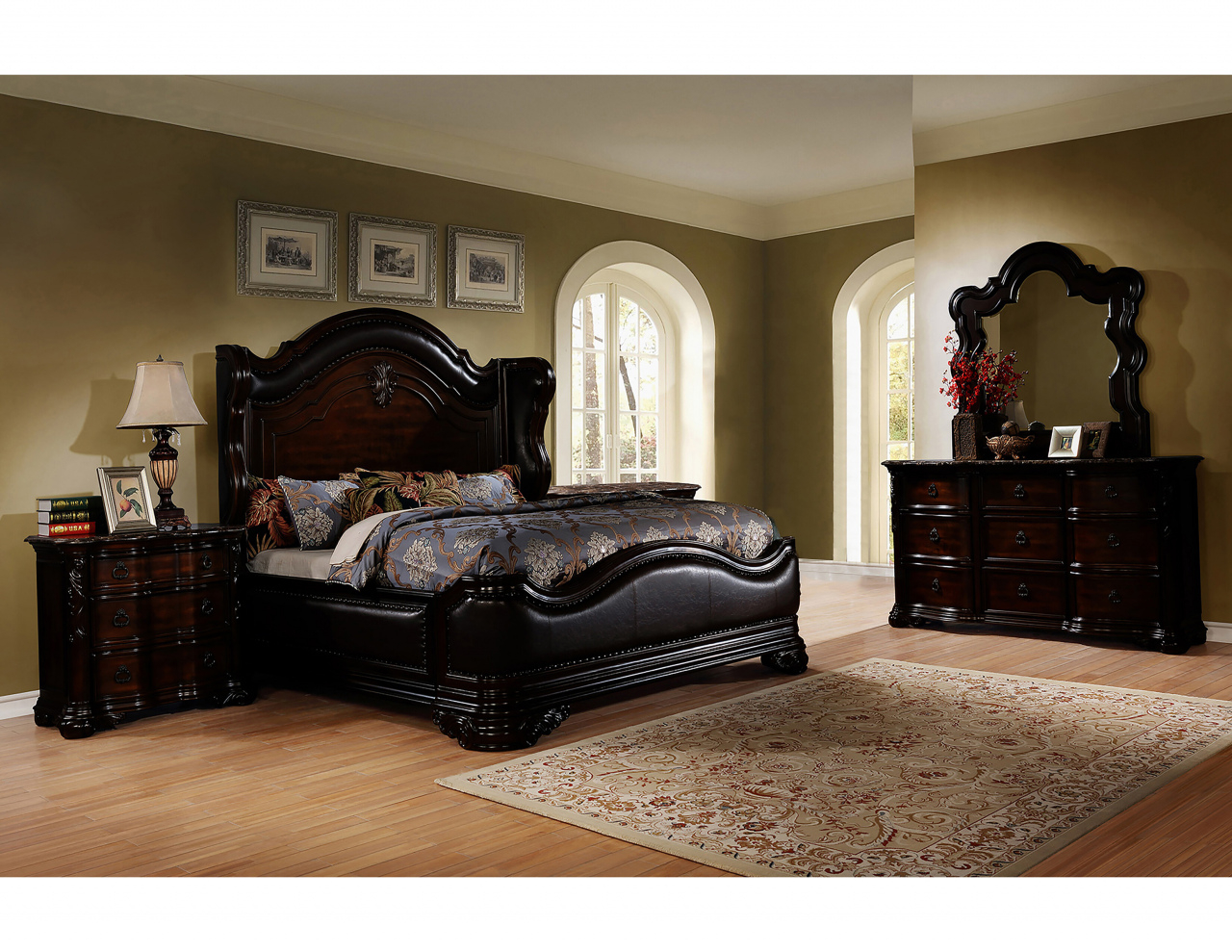 Wayfair Queen Bedroom Sets Astoria Grand Ayan Standard 5 Piece pertaining to proportions 1280 X 989