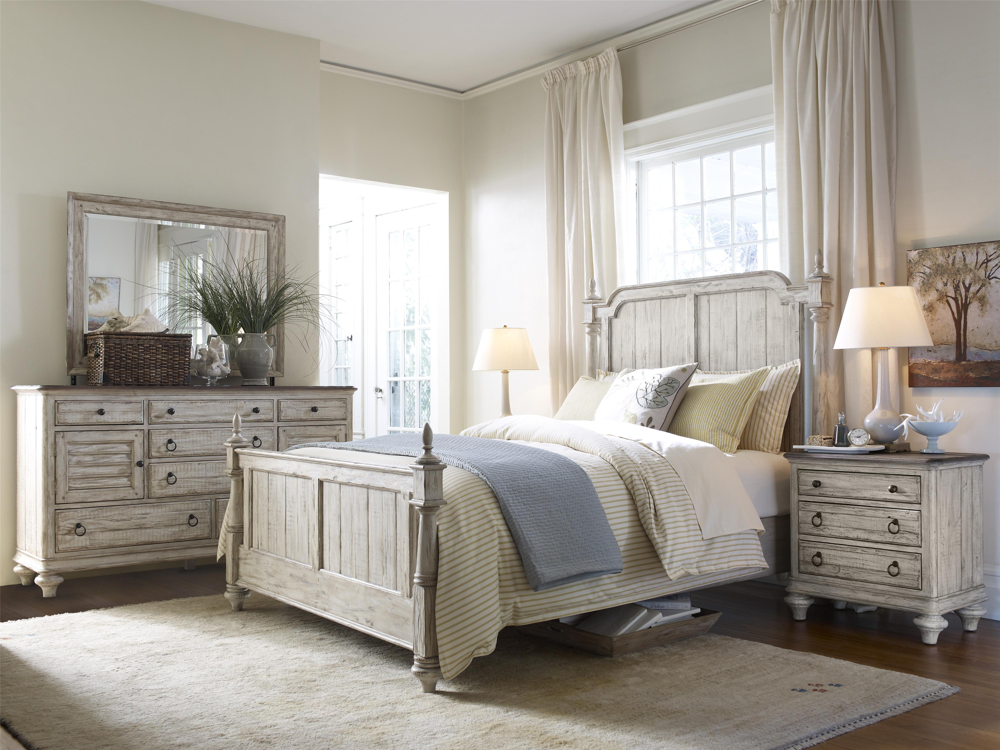 Weatherford Queen Bedroom Group 1 Kincaid Furniture At Reids Furniture inside proportions 4000 X 3000