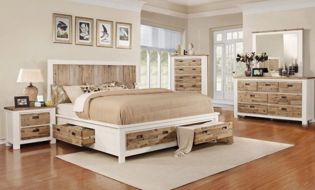 Western 5 Piece King Bedroom Set With 32 Led Tv in proportions 1200 X 800