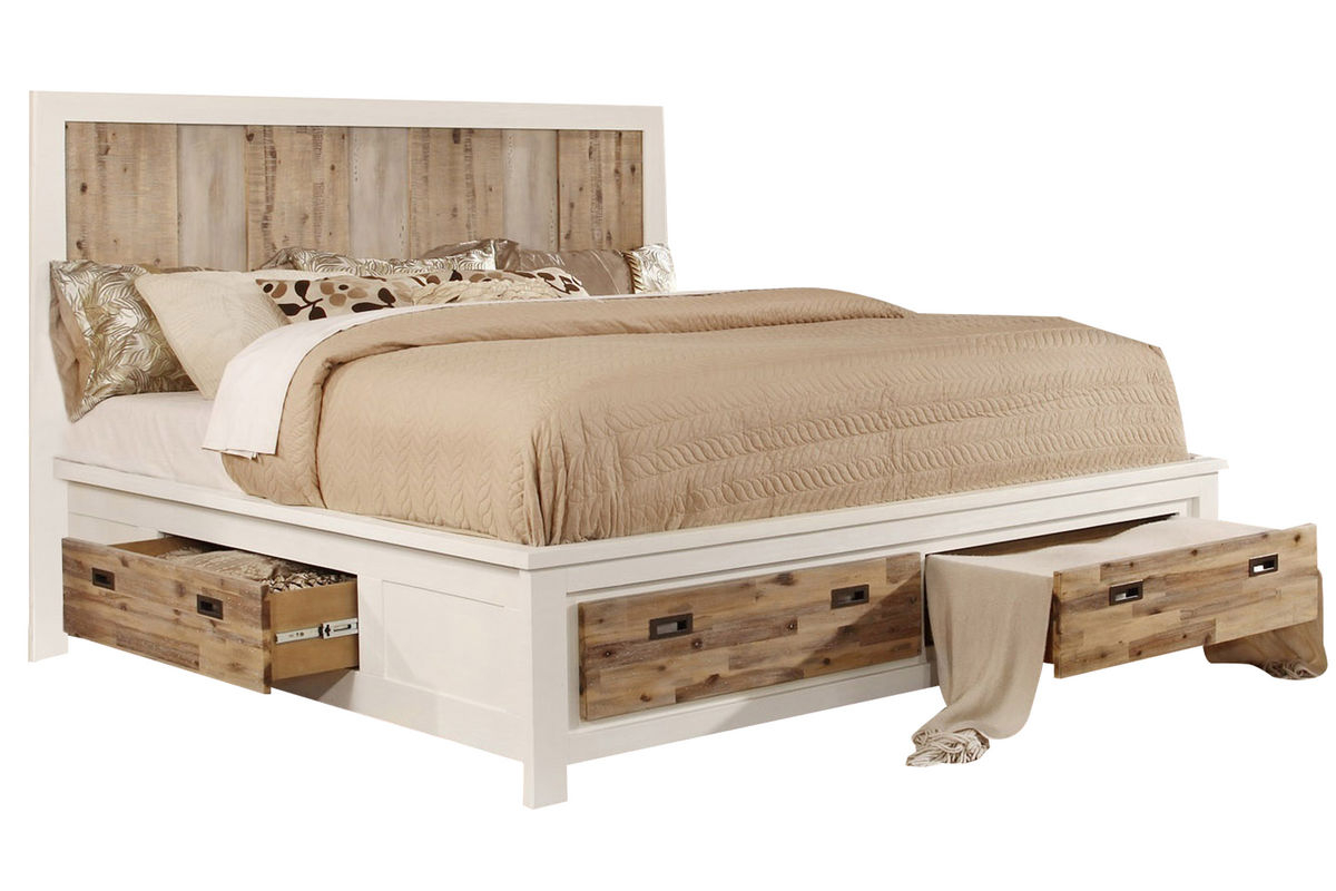 Western King Bed With Storage intended for size 1200 X 800