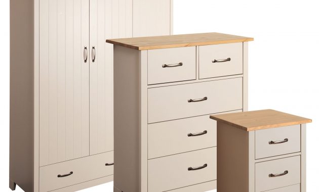 Westwick Putty Grey Oak Effect Triple Wardrobe 3 Piece regarding measurements 2000 X 2000